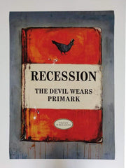 E M Forge Screen print E M Forge | Recession Limited Edition Print